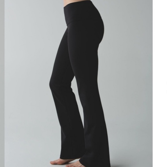 lululemon athletica Pants - LuLu Lemon Athletica Groove Flare Black Pants